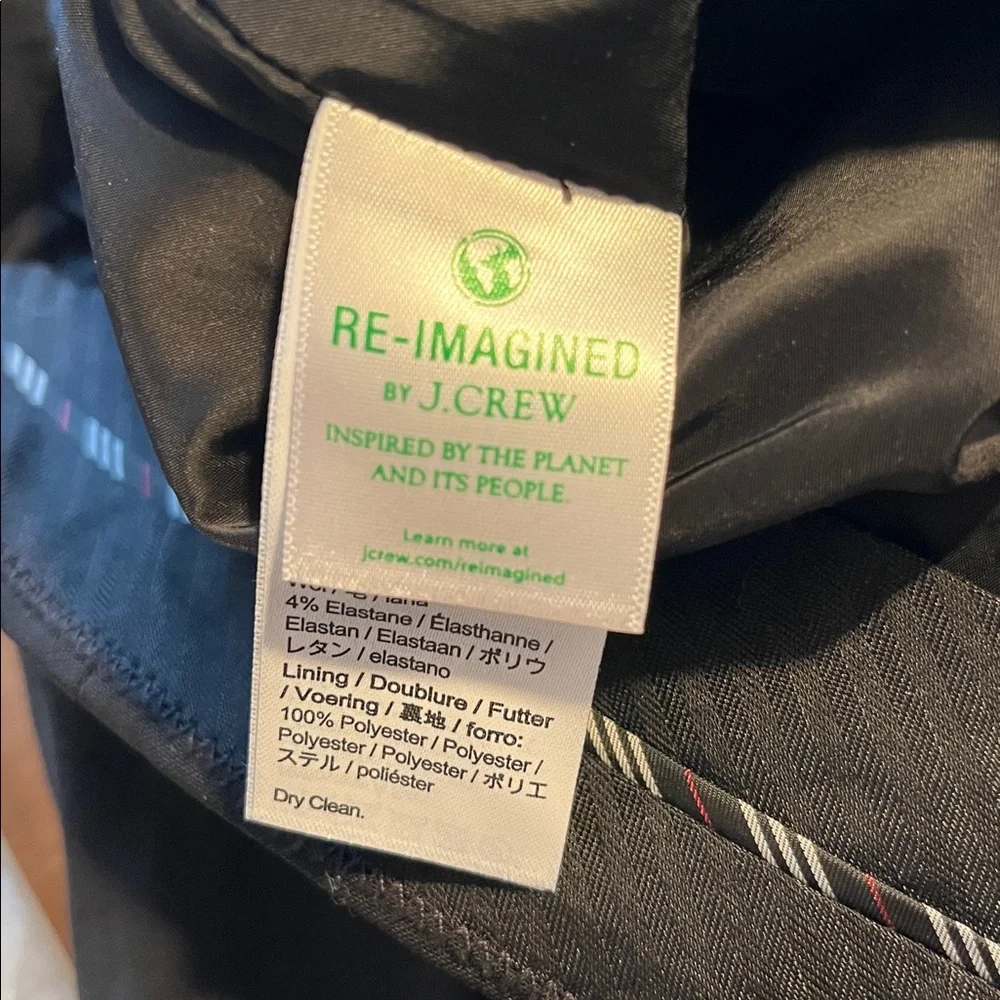 J.Crew | Cameron slim crop pant in Italian stretch wool | Black | Size 4 - Picture 11 of 13